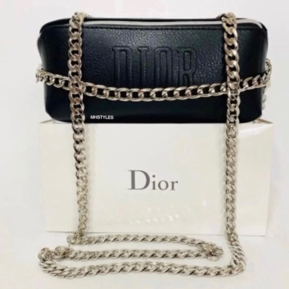🎁 NEW Dior Cosmetic makeup bag to crossbody bag